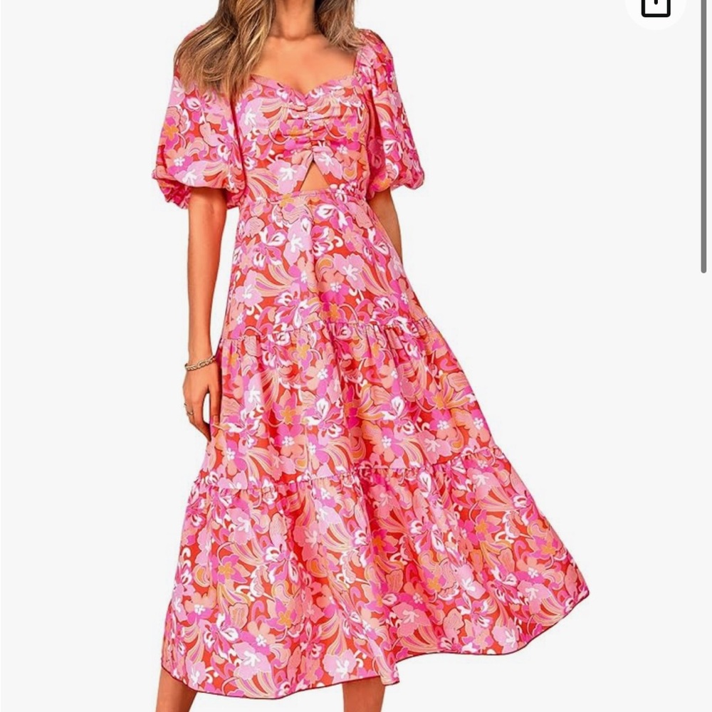 Flowy maxi dress! new with tags